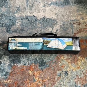 🏕️ Blue and Grey Dome Tent 🏕️